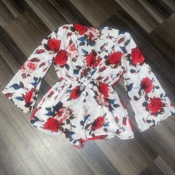 Floral jumpsuit - Picture 4 of 14